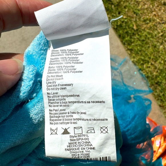 Rainbow Dash, My Little Pony, Dress, Size 4-6X - Picture 4 of 5